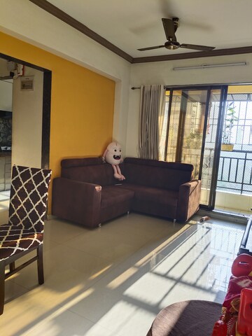 Living Room in 1 BHK Apartment at Shree Nandanvan homes, Kalwa – for Sale