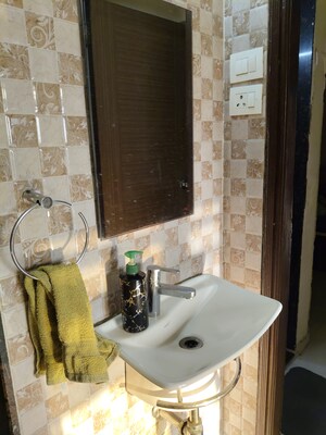 Bathroom in 1 BHK Apartment at Shree Nandanvan homes, Kalwa – for Sale