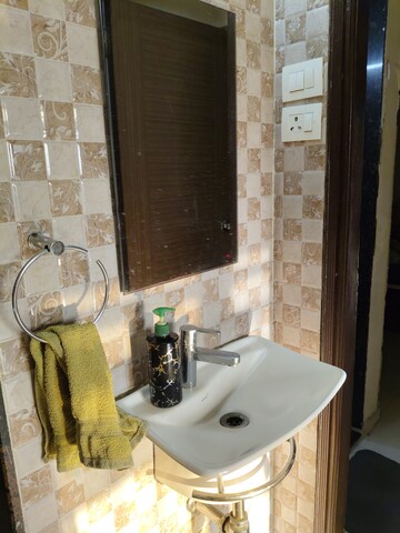 Bathroom in 1 BHK Apartment at Shree Nandanvan homes, Kalwa – for Sale
