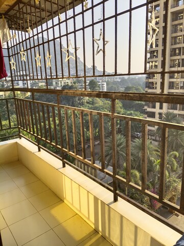 Balcony in 1 BHK Apartment at Shree Nandanvan homes, Kalwa – for Sale