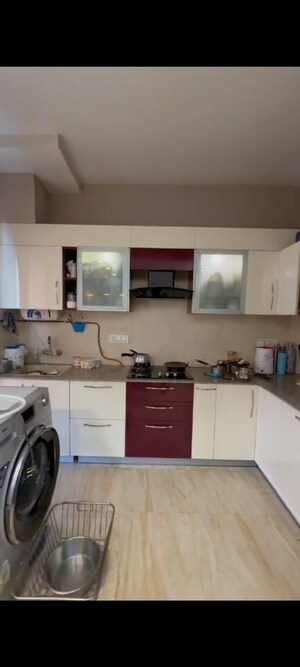 Kitchen in 3.5 BHK Apartment at ABA Cherry County, Tech Zone 4 Greater Noida – for Rent