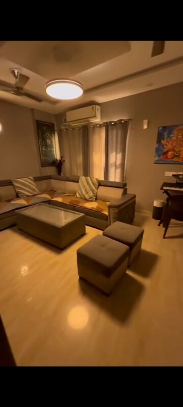 Living Room in 3.5 BHK Apartment at ABA Cherry County, Tech Zone 4 Greater Noida – for Rent