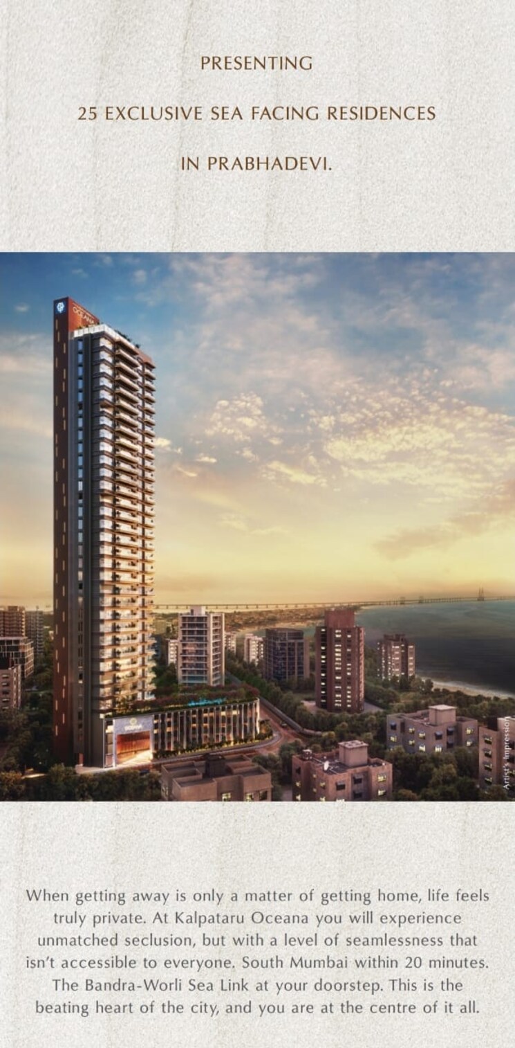 Exterior View, kalpataru-oceana 4 Bedroom 2307 Sq.Ft. Apartment In Prabhadevi Mumbai 9553611