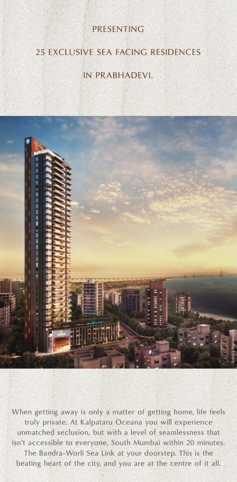 Exterior View, kalpataru-oceana 4 Bedroom 2307 Sq.Ft. Apartment In Prabhadevi Mumbai 9553611