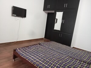 Bedroom in 2 BHK Builder Floor at Gomti Nagar – for Rent
