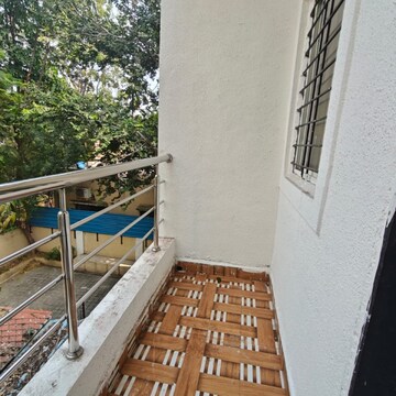 Balcony in 1 BHK Apartment at Wadgaon Sheri – for Rent