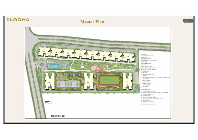 Master Plan, kharadi 3 Bedroom 1250 Sq.Ft. Apartment In Kharadi Pune 9553695