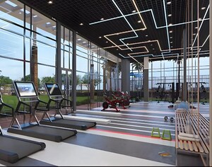 Gym in 1.5 BHK Apartment at MICL Aaradhya Highpark, Mira Road – for Rent