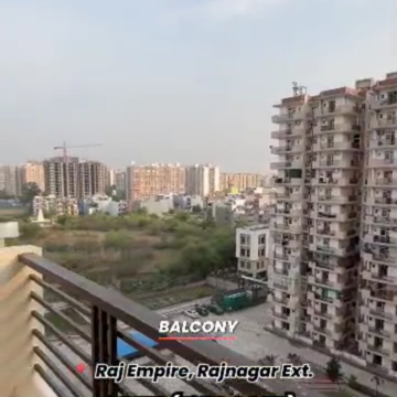 3 BHK Apartment – Exterior View View at Javin Raj Empire, Raj Nagar Extension - for Rent