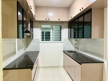 Kitchen in 2 BHK Apartment at Aparna Sarovar Zicon, Nallagandla – for Rent