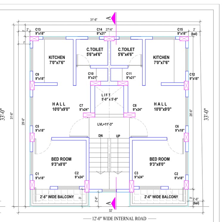 Floor Plan, wadgaon sheri 1 Bedroom 475 Sq.Ft. Apartment In Wadgaon Sheri Pune 9553841
