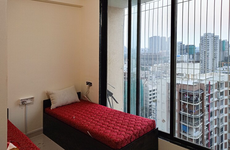 Bedroom, earth-terrace 6+ Bedroom 2000 Sq.Ft. Apartment In Goregaon West Mumbai 9553818