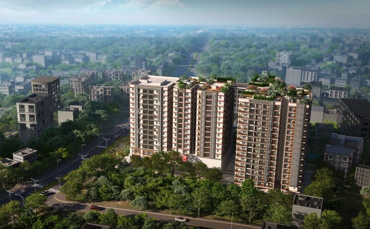 Exterior View, delta square 3 Bedroom 1511 Sq.Ft. Apartment In Delta Square Bhubaneswar 9553831