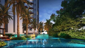 Swimming Pool in 3 BHK Apartment at Delta Square – for Sale