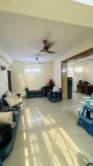 Living Room in 2 BHK Apartment at Supertech Livingston, Sain Vihar – for Rent