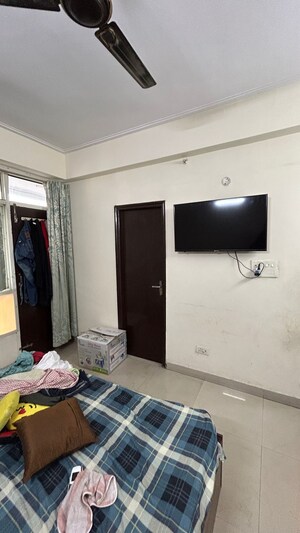 Living Room in 2 BHK Apartment at Supertech Livingston, Sain Vihar – for Rent