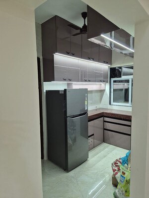 Kitchen in 1 BHK Apartment at Shree Krushna Tower, Mulund West – for Sale