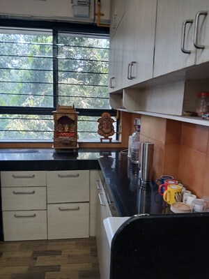 Kitchen in  Office Space at Shirine Garden Co Operative Housing Society Ltd, Aundh – for Rent