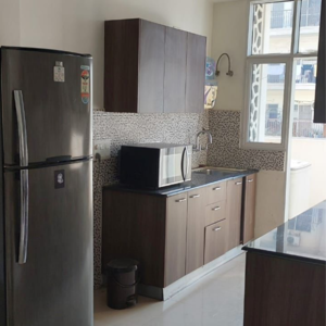 Kitchen in 3 BHK Apartment at JM Aroma, Sector 75 – for Rent
