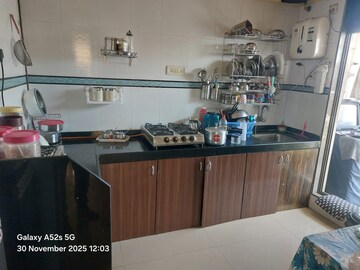 Kitchen in 2 BHK Apartment at Kopar Khairane Sector 20 – for Sale
