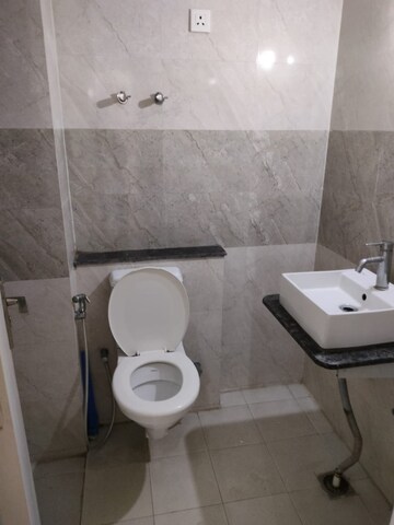 Bathroom in 3 BHK Apartment at Sushma Joynest ZRK, Ghazipur – for Rent