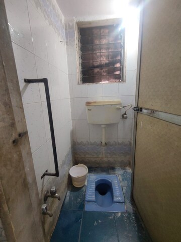 Bathroom in 1 BHK Apartment at Omkar CHS Ghansoli, Ghansoli Sector 1 – for Rent