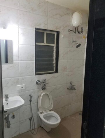 Bathroom in 3 BHK Apartment at Nyati Equatorial, Bavdhan – for Rent