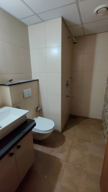 Bathroom in 1 BHK Apartment at Brigade Cornerstone Utopia, Varthur – for Rent