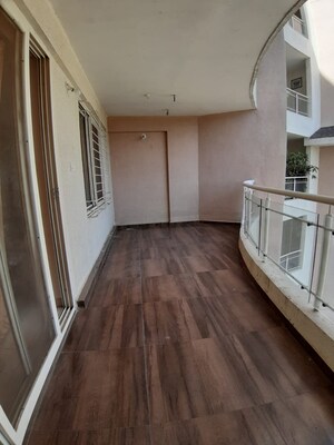 Balcony in 3 BHK Apartment at Paranjape Forest Trails The Cove, Bhugaon – for Rent