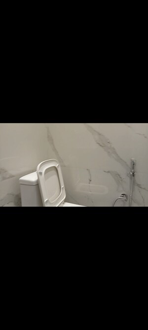 Bathroom in 3 BHK Builder Floor at Mahavir Enclave 1 – for Rent