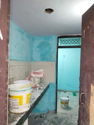 Kitchen in 1 RK Builder Floor at Vaishali Sector 3 – for Rent