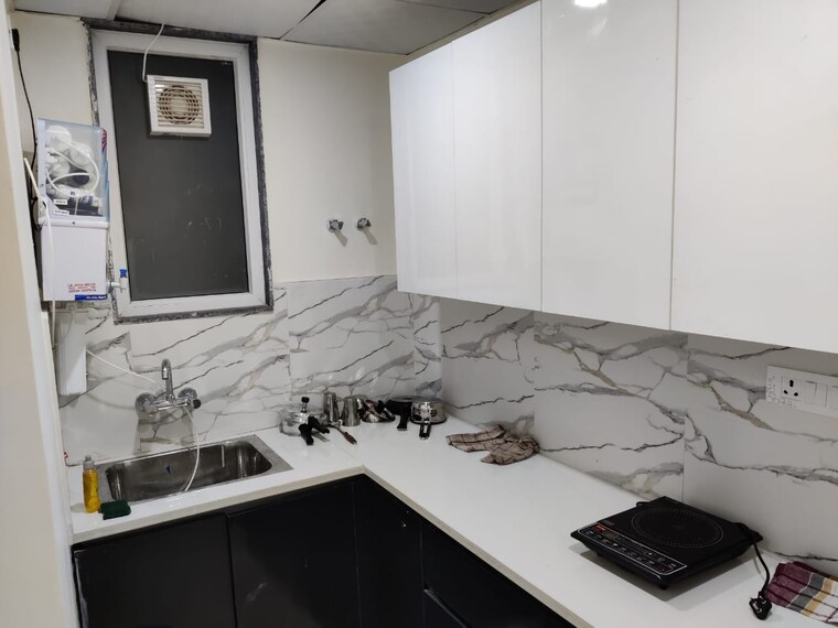 Kitchen, sector 57 1.5 Bedroom 600 Sq.Ft. Builder Floor In Sector 57 Gurgaon 9554089