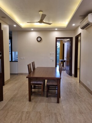 Living Room in 3 BHK Builder Floor at SAS Tower, Sector 38 – for Rent