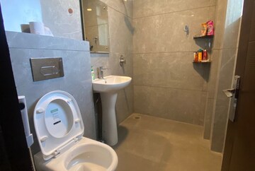 Bathroom in 2 BHK Apartment at International Airport Road – for Rent