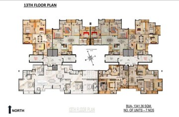 Master Plan in 4 BHK Apartment at Master Canteen Area – for Sale
