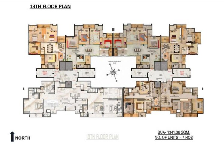 Master Plan, master canteen area 4 Bedroom 2800 Sq.Ft. Apartment In Master Canteen Area Bhubaneswar 9554115
