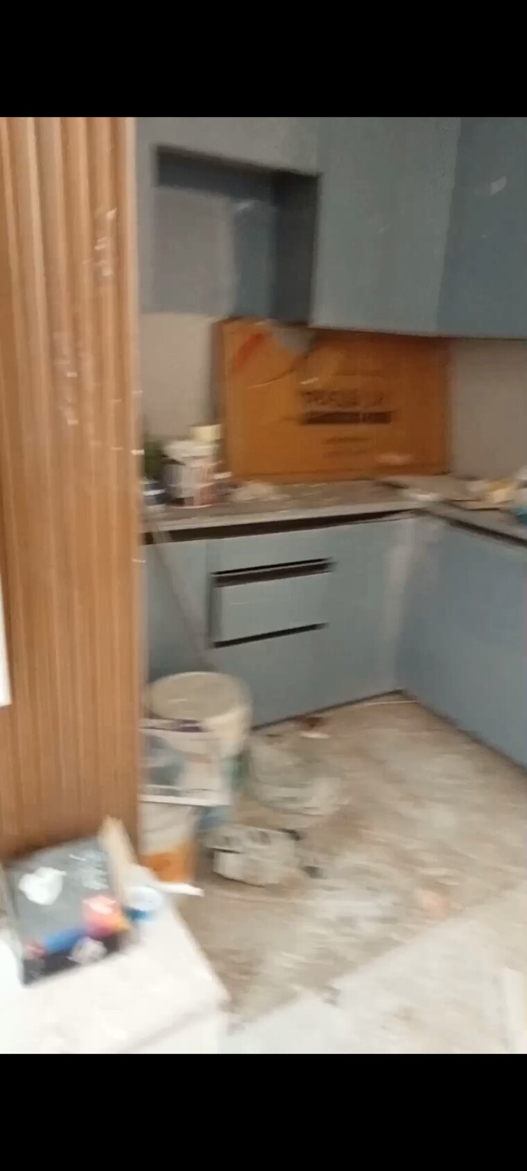 Kitchen, mahavir enclave 1 3 Bedroom 1020 Sq.Ft. Builder Floor In Mahavir Enclave 1 Delhi 9554134