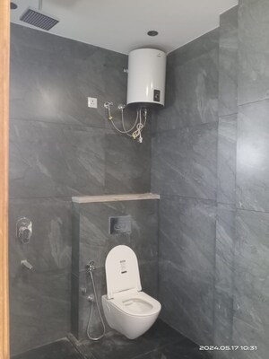 Bathroom in 3 BHK Apartment at Freedom Fighters Enclave – for Rent
