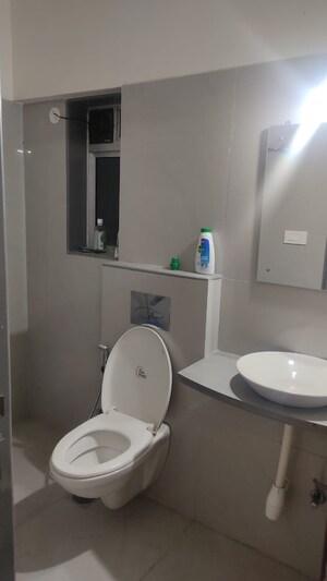 Bathroom in 2 BHK Apartment at Aadi Allure, Kanjurmarg East – for Rent