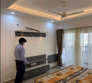 Living Room in 4 BHK Apartment at LDA Parijaat Apartments, Faizabad Road – for Rent