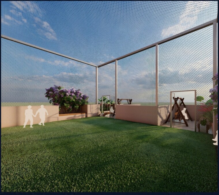 Garden, aditya-breeze 2 Bedroom 690 Sq.Ft. Apartment In Malad West Mumbai 9554167