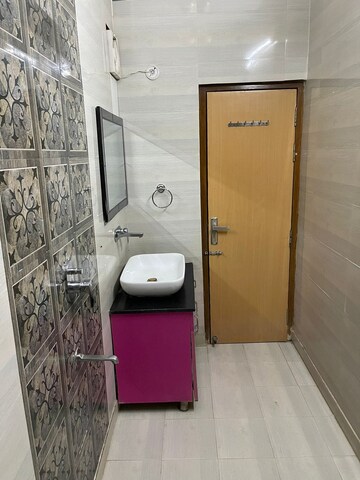 Bathroom in 3 BHK Apartment at Saket – for Rent