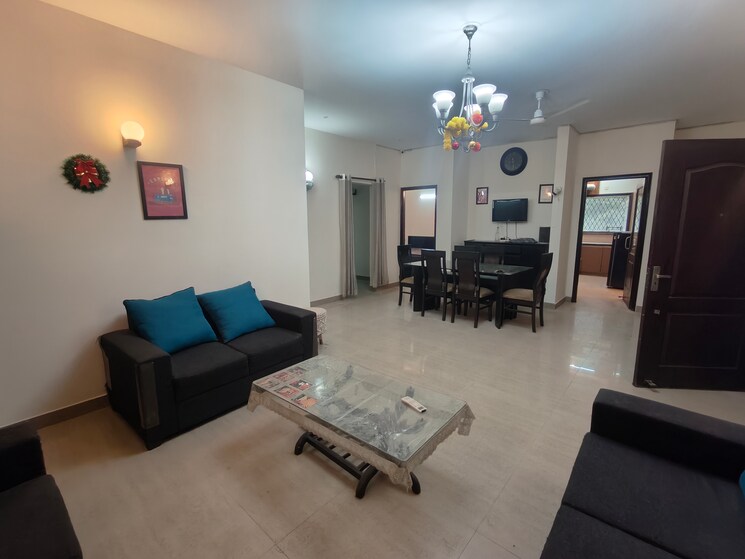 Living Room, ardee-city 3 Bedroom 2160 Sq.Ft. Builder Floor In Sector 52 Gurgaon 9554196