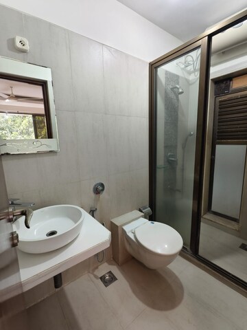 Bathroom in 3 BHK Apartment at Casa Di Rosa, Bandra West – for Rent