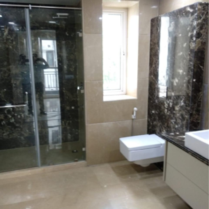 Attached Bathroom in 4 BHK Builder Floor at Boutique Residential Apartments A-10 3, Vasant Vihar – for Rent