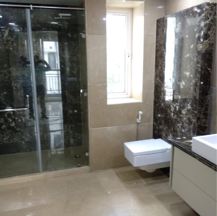 Attached Bathroom, boutique-residential-apartments-a-10-3 4 Bedroom 400 Sq.Ft. Builder Floor In Vasant Vihar Delhi 9554604