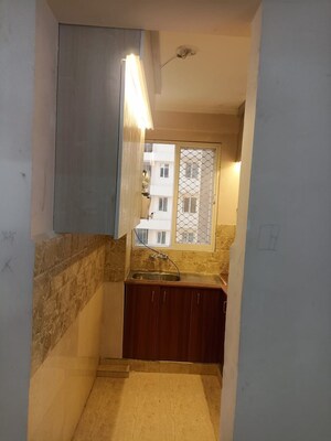 Building Lobby in 2.5 BHK Apartment at Amrapali Golf Homes, Sector 4 Greater Noida – for Rent