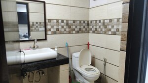 Bathroom in 2.5 BHK Builder Floor at Krishna Apartments Adchini, Adchini – for Sale
