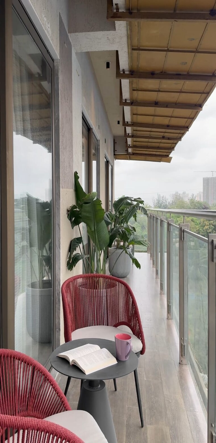 Balcony, neelkanth-greens 3 Bedroom 989 Sq.Ft. Apartment In Manpada Thane 9554276