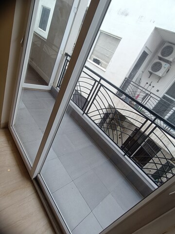 Balcony in 3 BHK Builder Floor at Ansal API Esencia, Sector 67 – for Rent